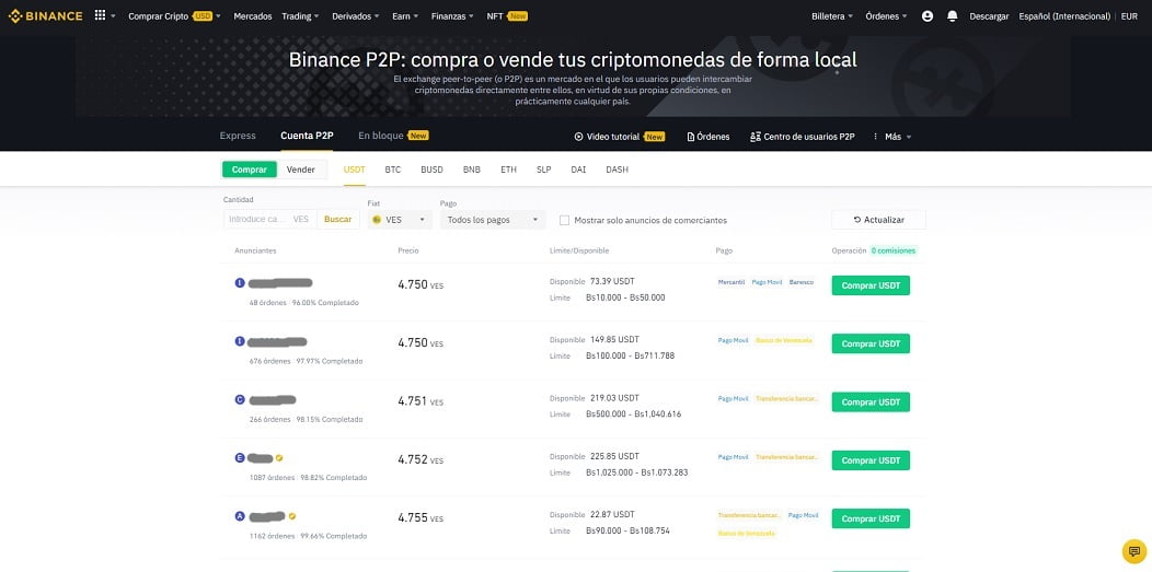 Binance P2P