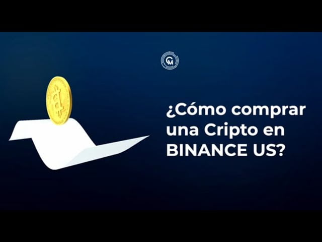 ¿Cómo comprar una Cripto en BINANCE US?