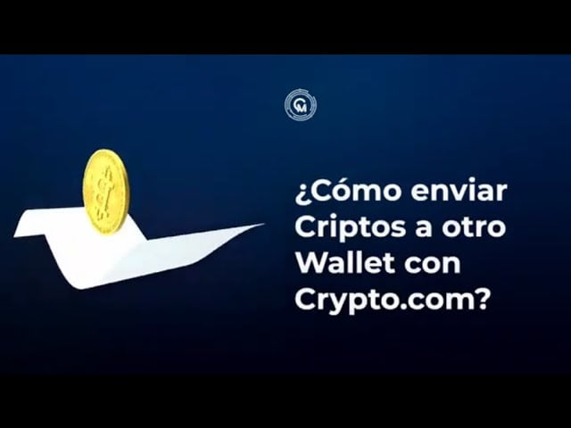 ¿Cómo enviar Criptos a otro Wallet con Crypto.com?
